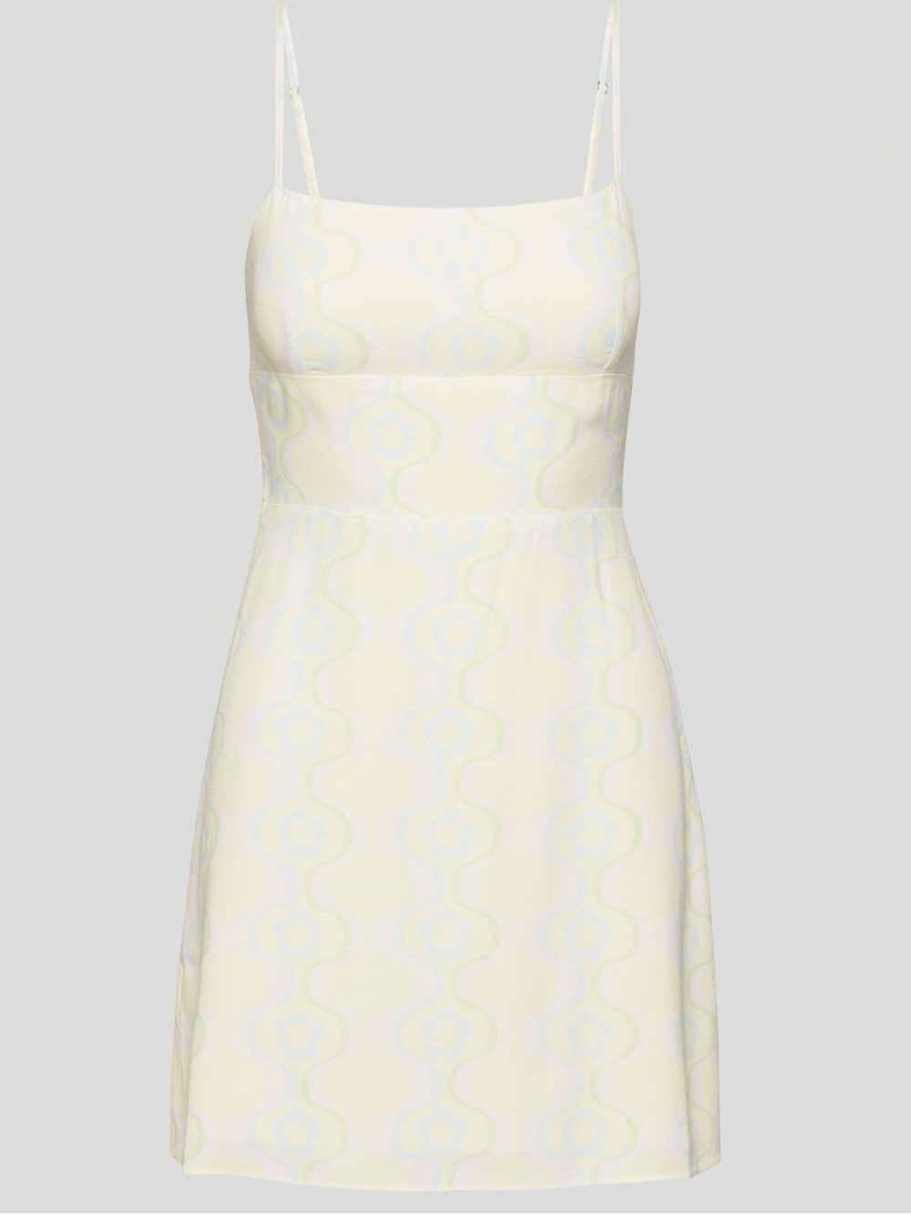 Aritzia Mini Dress with Subtle Pastel Pattern